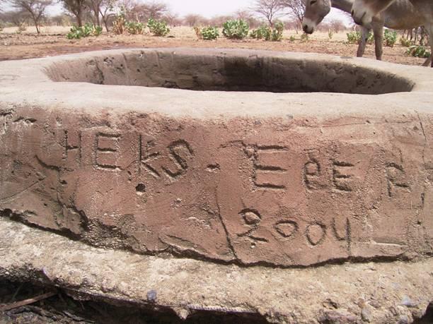 Un puits traditionnel, construit pour assurer un pâturage plus équilibré dans toute la zone pastorale d’Akoubounou
