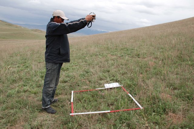 Monitoring the condition of pastures  (CACILM)