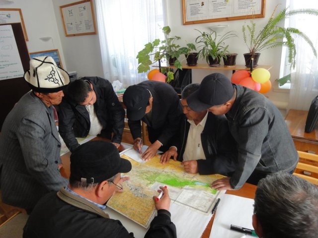Общинное (совместное) управление редкими охотничьими животными горной экосистемы в Нарынской области Кыргызстана