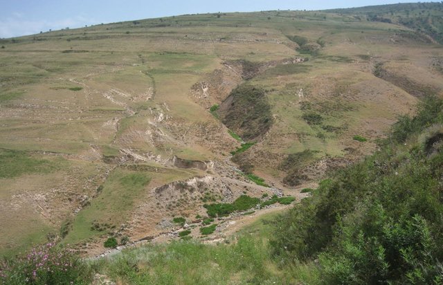 Degraded communal pasture Chukurak