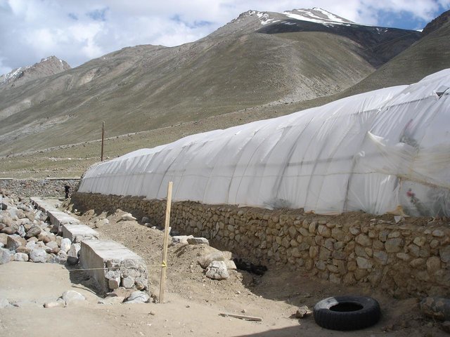 Овощи в геотермальных теплицах  в условиях  холодного и аридного высокогорного климата