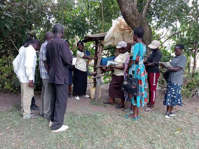 Community Resource Persons (CRP) in agricultural extension