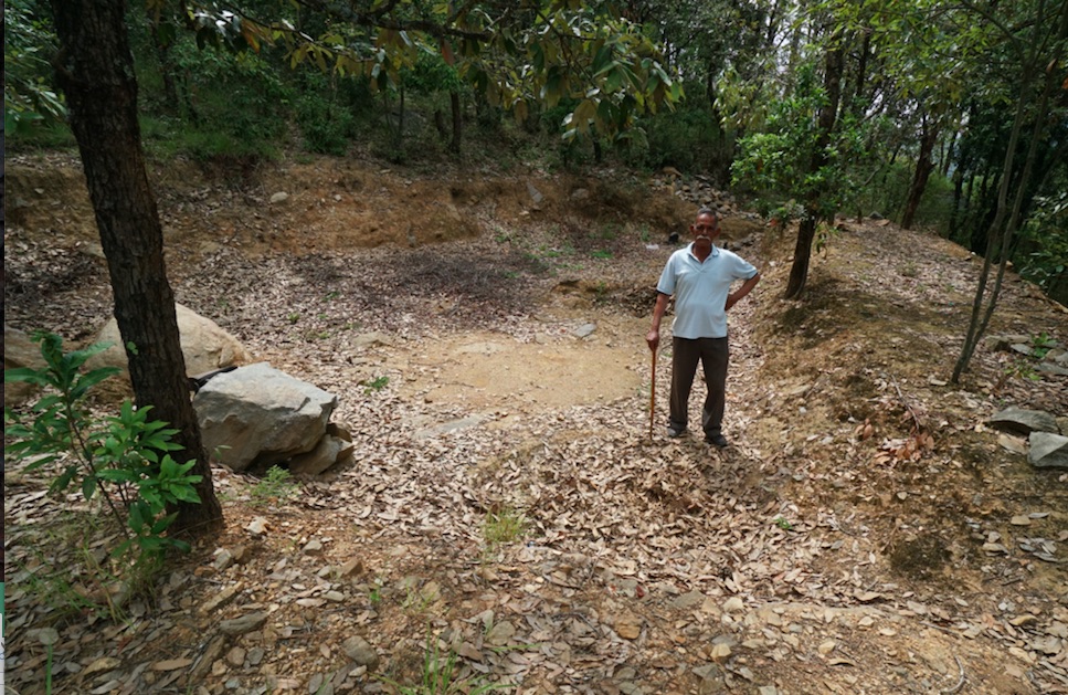 Recharge Ponds in Nakina Van Panchayat Community Forest