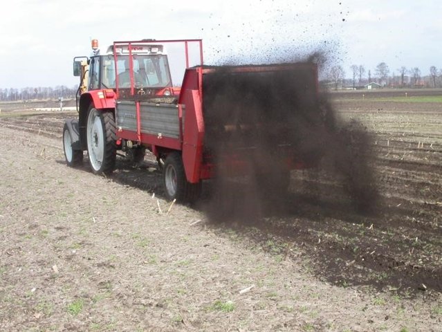 Increased organic matter input by using organic fertilizers (slurry and manure) instead of mineral fertilizers
